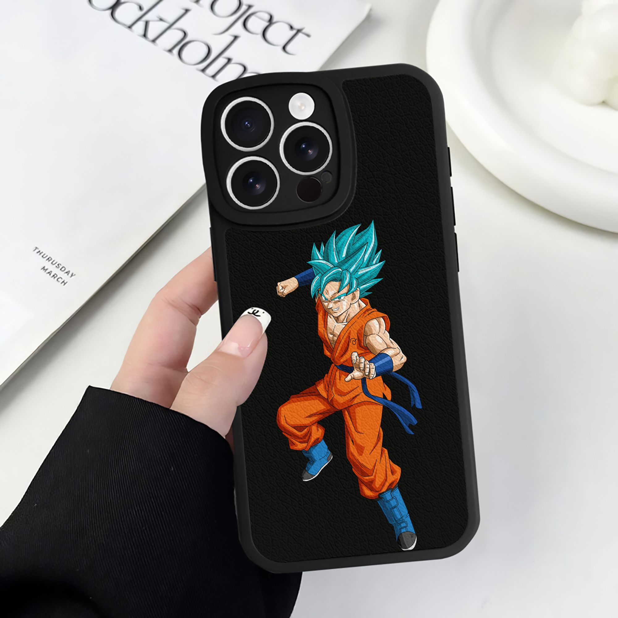 （画像用） ドラゴンボール ベジット DRAGON BALL Vegetto 【iPhone 16シリーズ対応】シリコンスマホケース（レザー調） 材質：シリコン